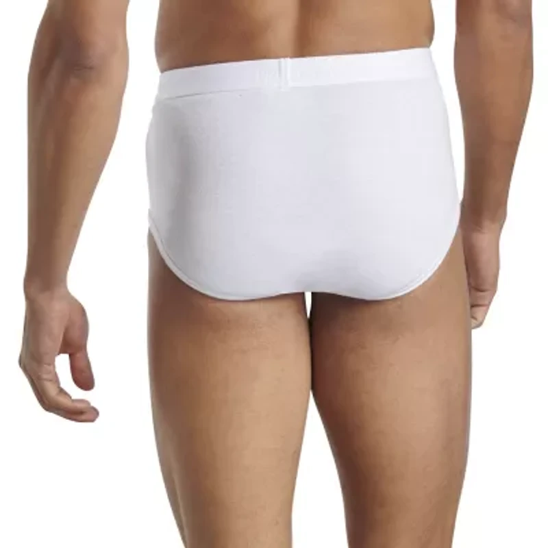 Fruit of the Loom Premium Cotton Mens 6 Pack Briefs Jc6p761