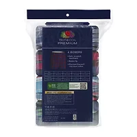 Fruit of the Loom Premium Cotton Mens 4 Pack Boxers Jc4p591