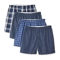 Fruit of the Loom Premium Cotton Mens 4 Pack Boxers Jc4p591