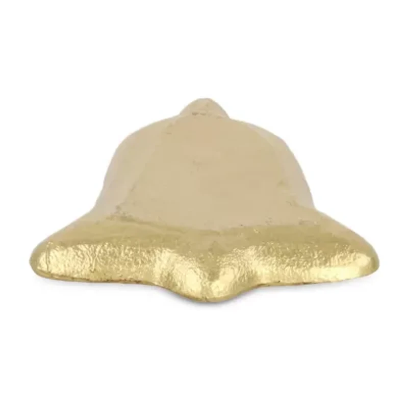 Cast Iron Bell Catchall Tray Hand Painted Christmas Tabletop Decor