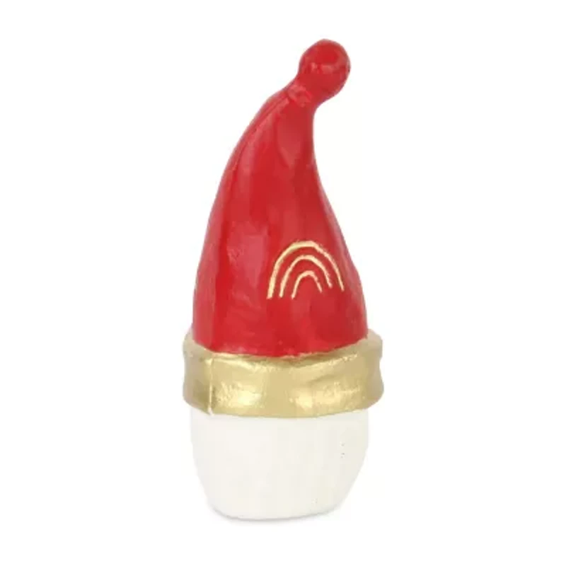 Santa Cast Iron 5.75''H Gnome