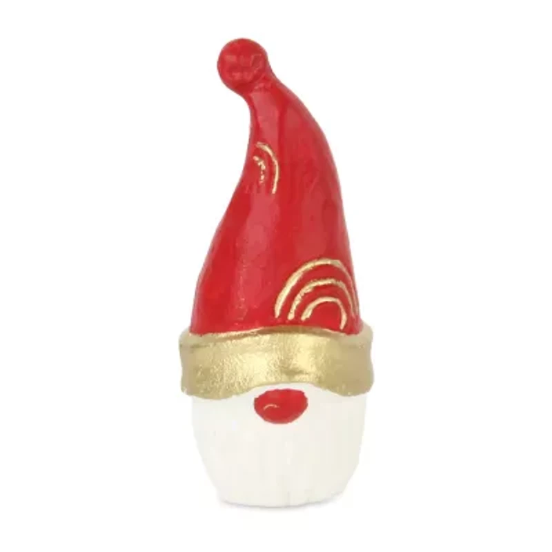 Santa Cast Iron 5.75''H Gnome