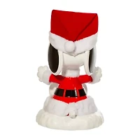 Kurt Adler Peanuts Santa Snoopy Christmas Tree Topper