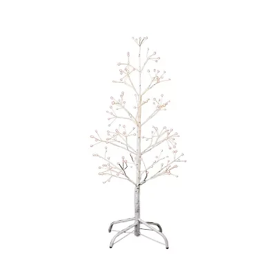 Kurt Adler Birch With White Led 3 Foot Multi-Function Lights Christmas Tree
