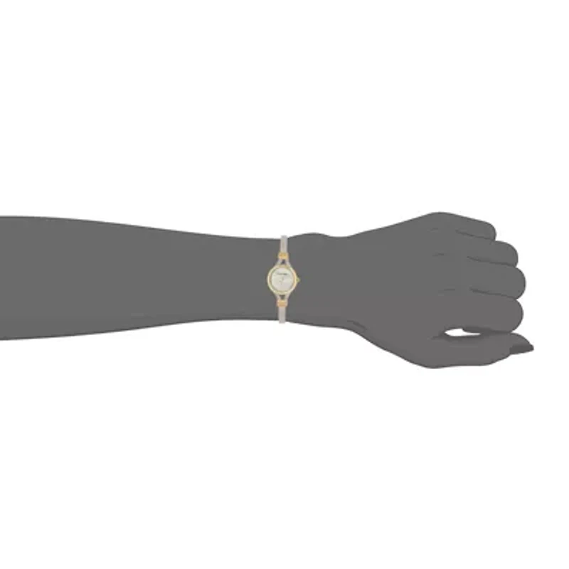 Laura Ashley Womens Two Tone Bangle Watch La31019ttg