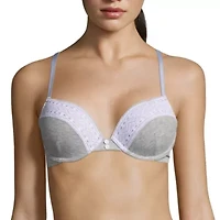 Flirtitude My Fave Tee w/ Lace Bra