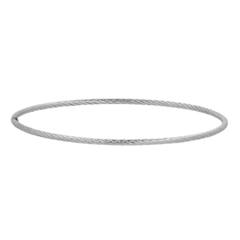 Womens 14K Gold Bangle Bracelet