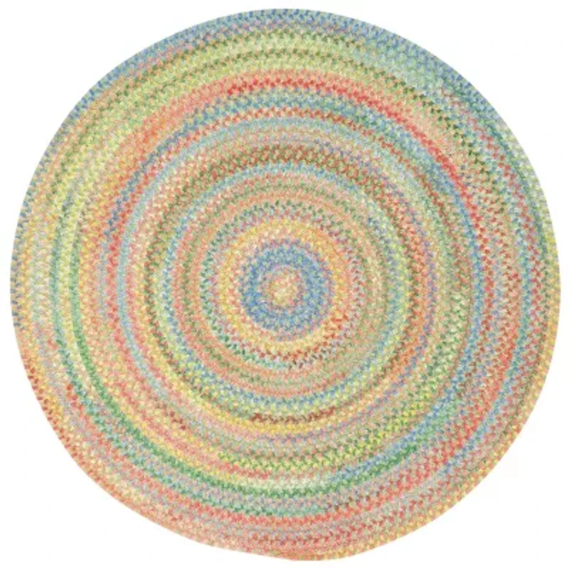 Capel Inc. Baby's Breath Concentric Braided RoundRugs