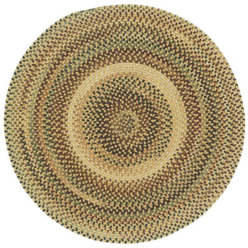 Capel Inc. Bangor Concentric Braided Round Rugs