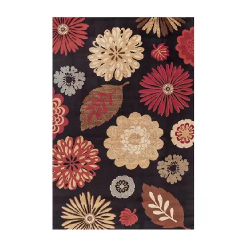 Concord Global Trading Jewel Collection Kaleidoscope Area Rug