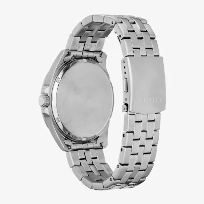 Citizen Mens Silver Tone Stainless Steel Bracelet Watch Bi5058-52l