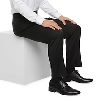 Stafford Coolmax Mens Adaptive Classic Fit Flat Front Suit Pant