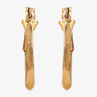 Child's 14K Gold Twist Hoop Earrings