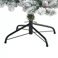 Nearly Natural Foot Flocked Fir Christmas Tree