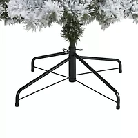 Nearly Natural 8 Foot Flocked Fir Christmas Tree