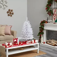 Nearly Natural Foot Pre-Lit Fir Christmas Tree
