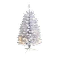 Nearly Natural Foot Pre-Lit Fir Christmas Tree
