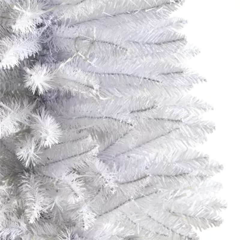 Nearly Natural Foot Pre-Lit Fir Christmas Tree