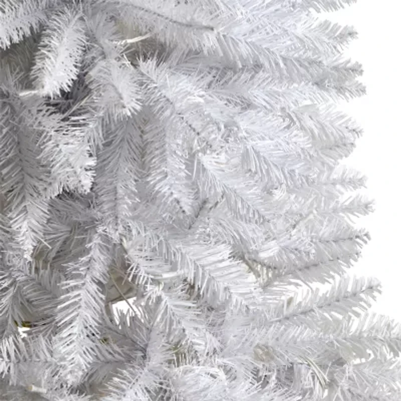 Nearly Natural 4 Foot Pre-Lit Fir Christmas Tree