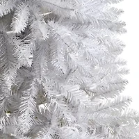 Nearly Natural 4 Foot Pre-Lit Fir Christmas Tree