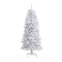 Nearly Natural Foot Pre-Lit Fir Christmas Tree