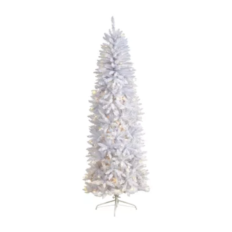 Nearly Natural Foot Pre-Lit Fir Christmas Tree