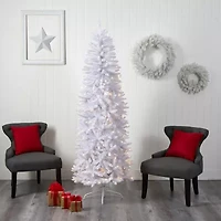 Nearly Natural Foot Pre-Lit Fir Christmas Tree