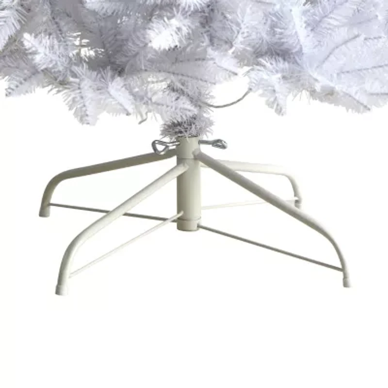 Nearly Natural 8 Foot Pre-Lit Fir Christmas Tree