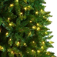 Nearly Natural Foot Pre-Lit Pine Christmas Tree