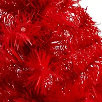 Nearly Natural 2 Foot Pre-Lit Pine Christmas Tree