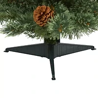 Nearly Natural 3 Foot Pre-Lit Pine Christmas Tree