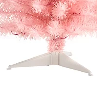 Nearly Natural 3 Foot Pre-Lit Pine Christmas Tree