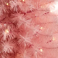 Nearly Natural 3 Foot Pre-Lit Pine Christmas Tree