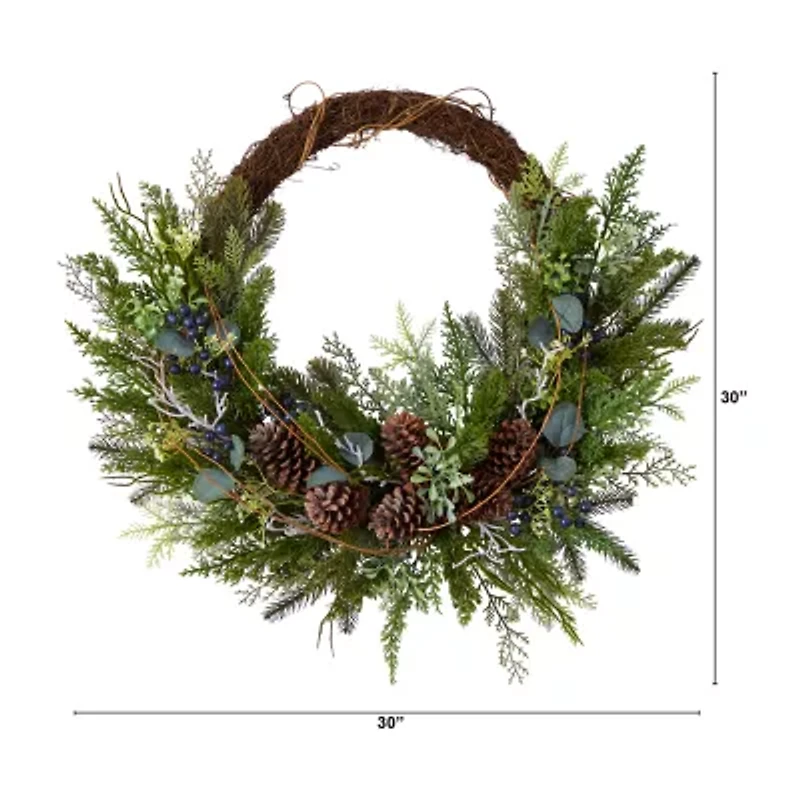 Nearly Natural Wreath