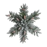 Nearly Natural Pre-Lit Wreath
