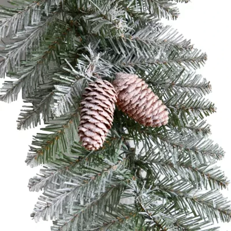 Nearly Natural Pre-Lit Wreath