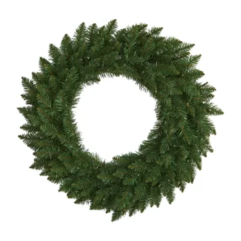 Nearly Natural Pre-Lit Wreath