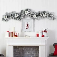 Nearly Natural Pre-Lit Indoor Garland