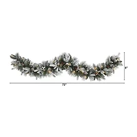 Nearly Natural Pre-Lit Indoor Garland