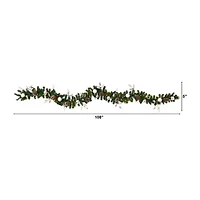 Nearly Natural Pre-Lit Indoor Garland