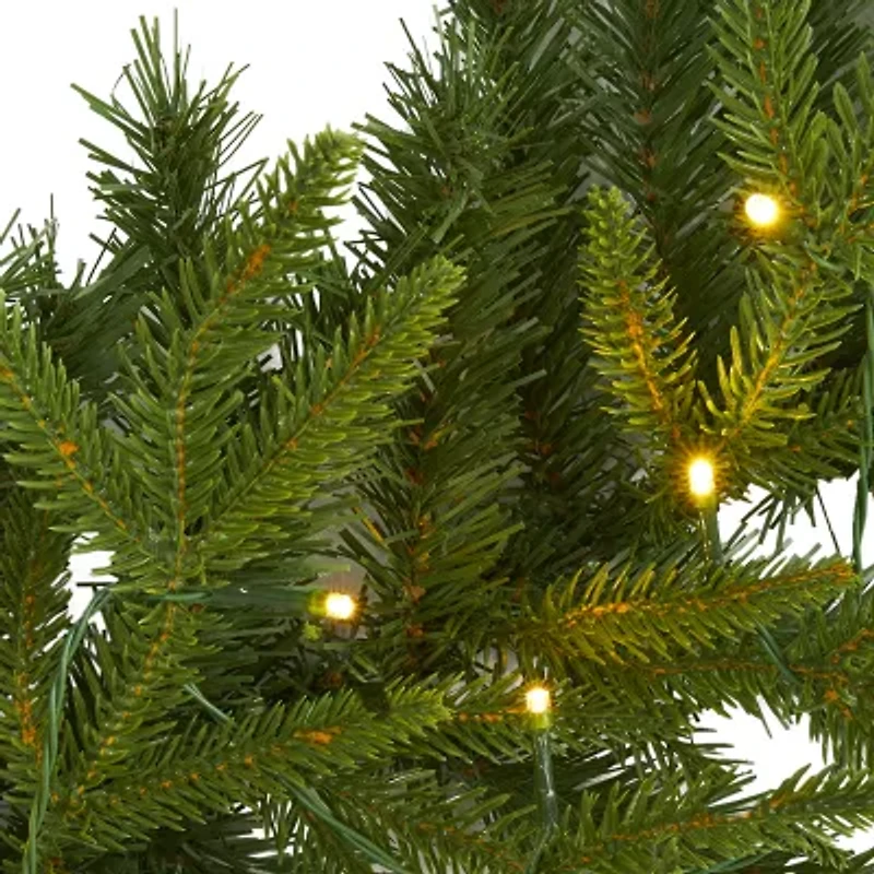 Nearly Natural Pre-Lit Indoor Garland