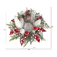 Nearly Natural Lighted Tabletop Decor