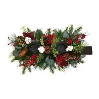 Nearly Natural Christmas Tabletop Decor