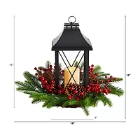 Nearly Natural Lighted Christmas Tabletop Decor