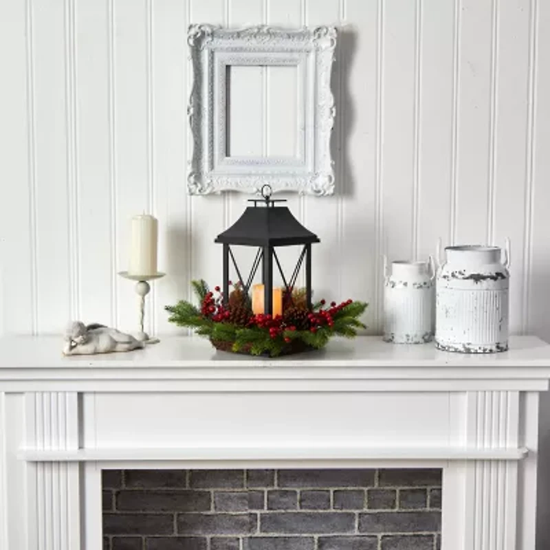 Nearly Natural Lighted Christmas Tabletop Decor