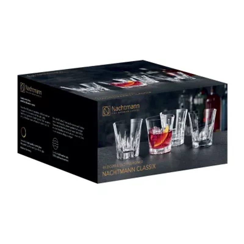 Nachtmann Classix 4-pc. Double Old Fashioned