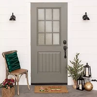 Mohawk Home No Place Like Gnome Faux Coir Outdoor Rectangular Doormat