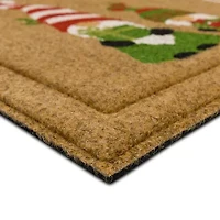 Mohawk Home No Place Like Gnome Faux Coir Outdoor Rectangular Doormat