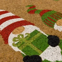 Mohawk Home No Place Like Gnome Faux Coir Outdoor Rectangular Doormat