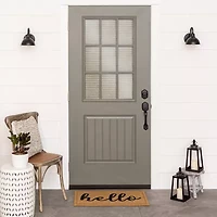 Mohawk Home Faux Coir Hello 18"X30" Doormat